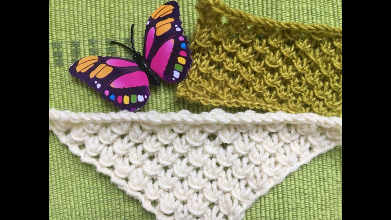 Sternenhimmel Dreiecktuch gestrickt, einfach, für Anfänger