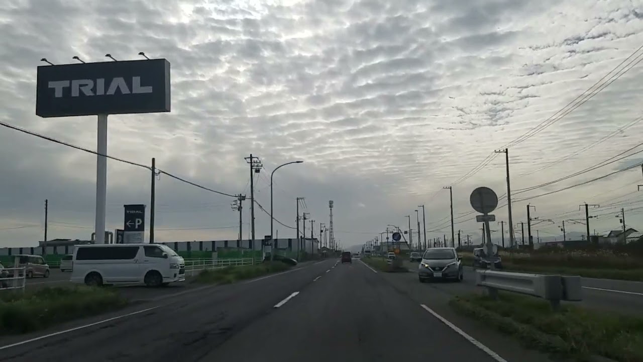 苫小牧市　宮前町付近　2025/10/13 14:21頃