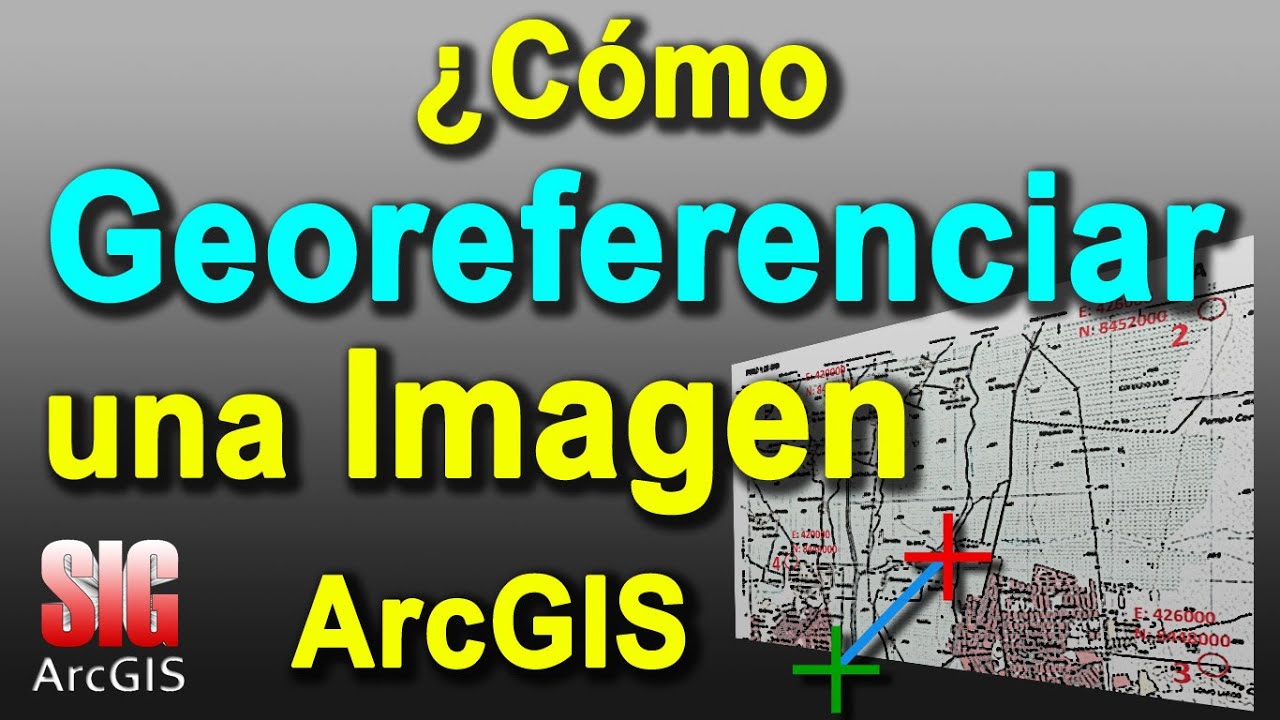 Como Georreferenciar una Imagen en ArcGIS 10.6 - MasterGIS