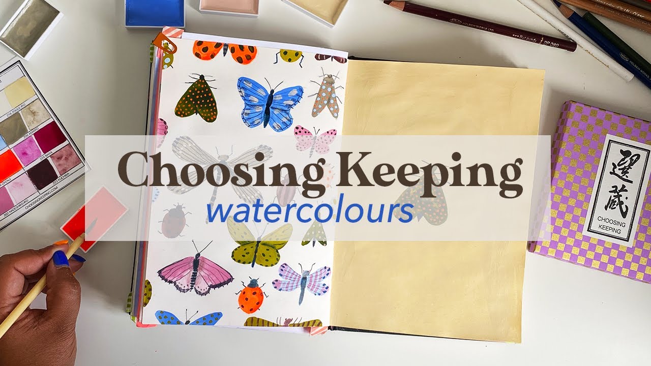 Choosing Keeping watercolours ART HAUL & review