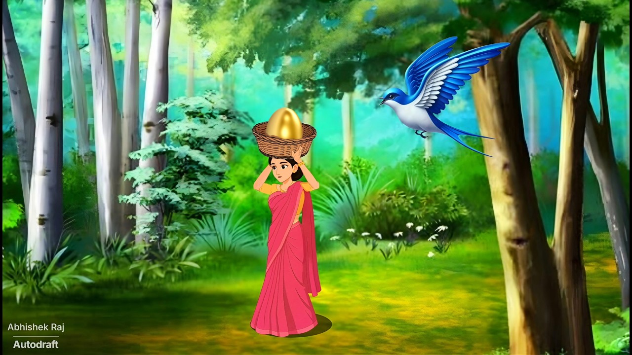 रहस्यमई जंगल और जादुई सोने का अंडा | ‌Rahshymayi Jungle Aur Jaduei Sone ka Anda| Moral stories