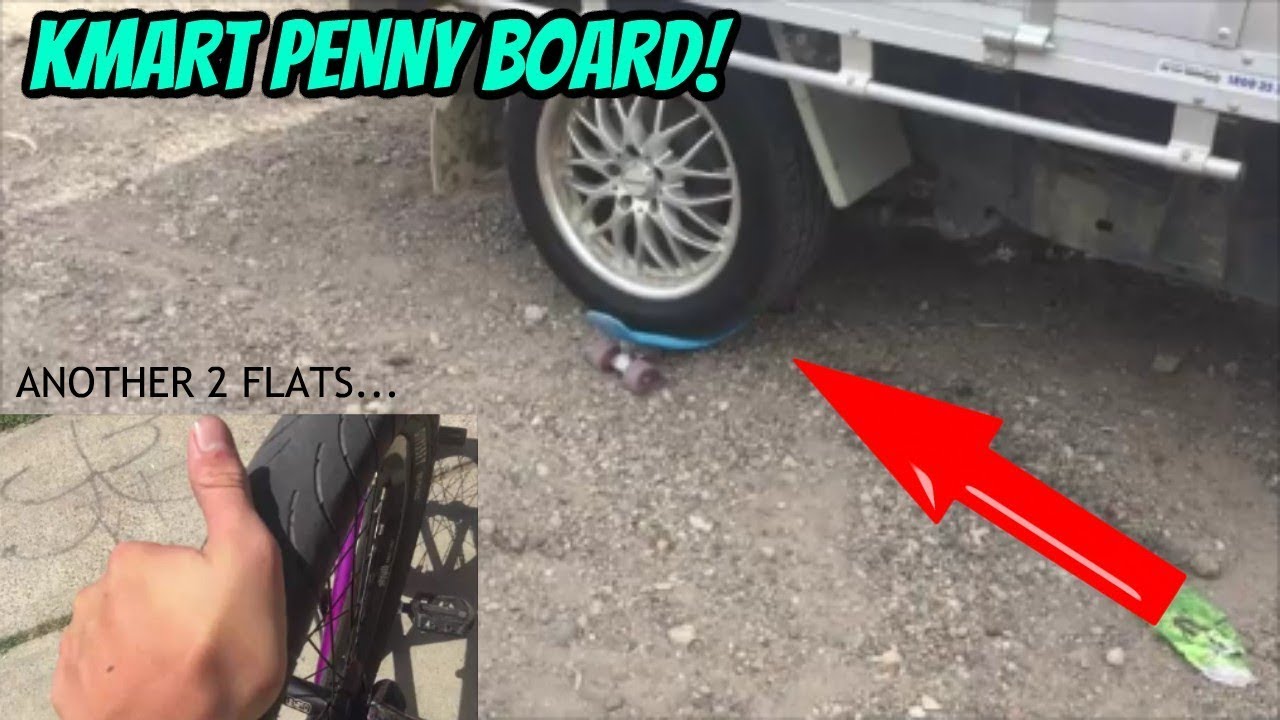 Kmart Fake Penny Board Car Flex Test - I Hate Flats | Hype BMX