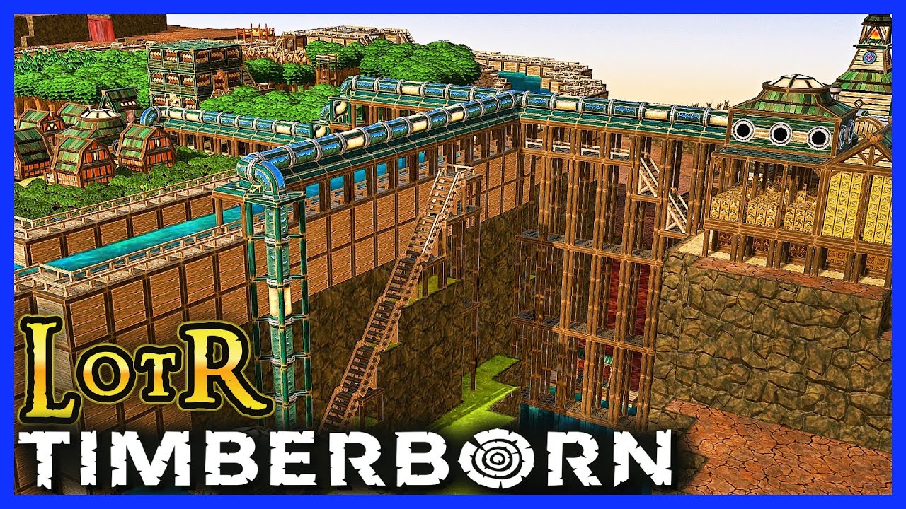 ЭТО ЛУЧШИЙ город, который я КОГДА-ЛИБО построил!? - Timberborn LOTR Эпизод 5
