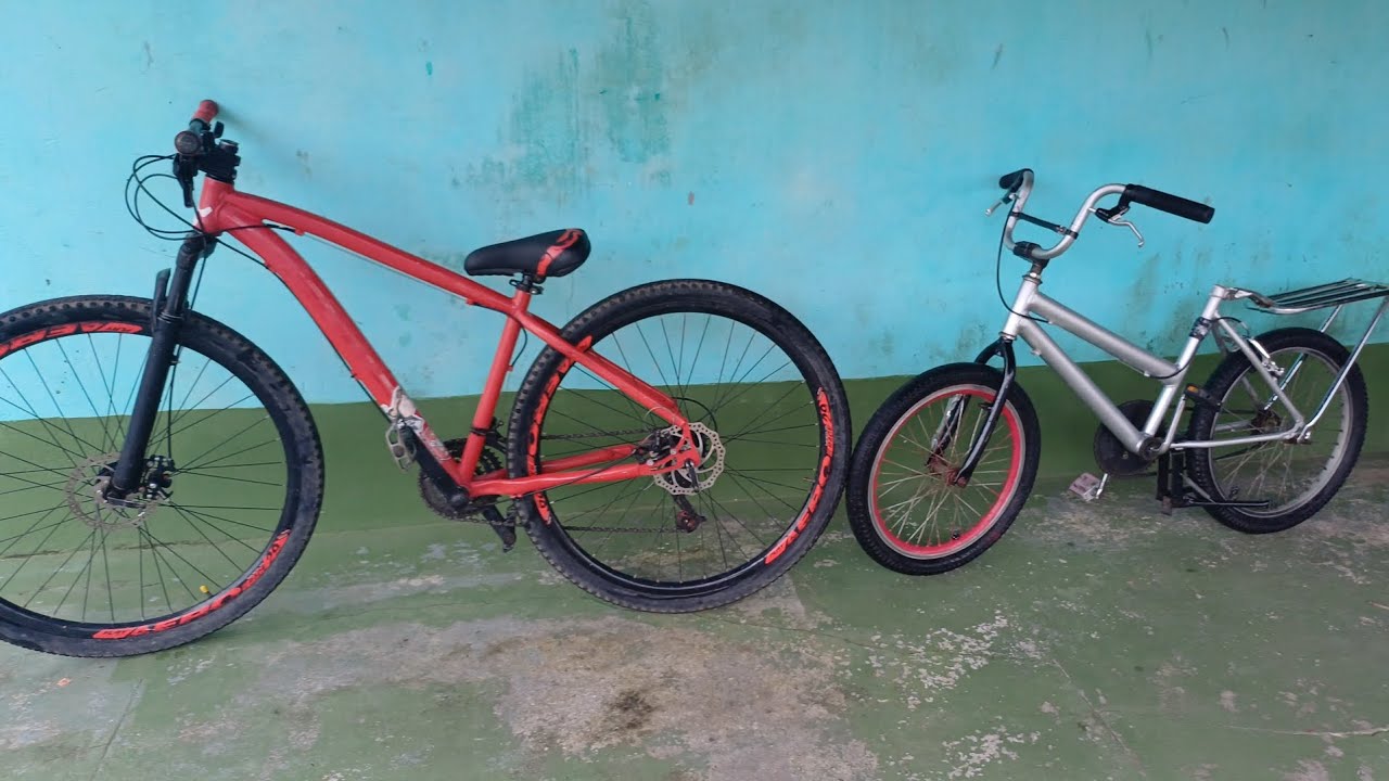 Lavando as minhas bike, no final deu ruim!