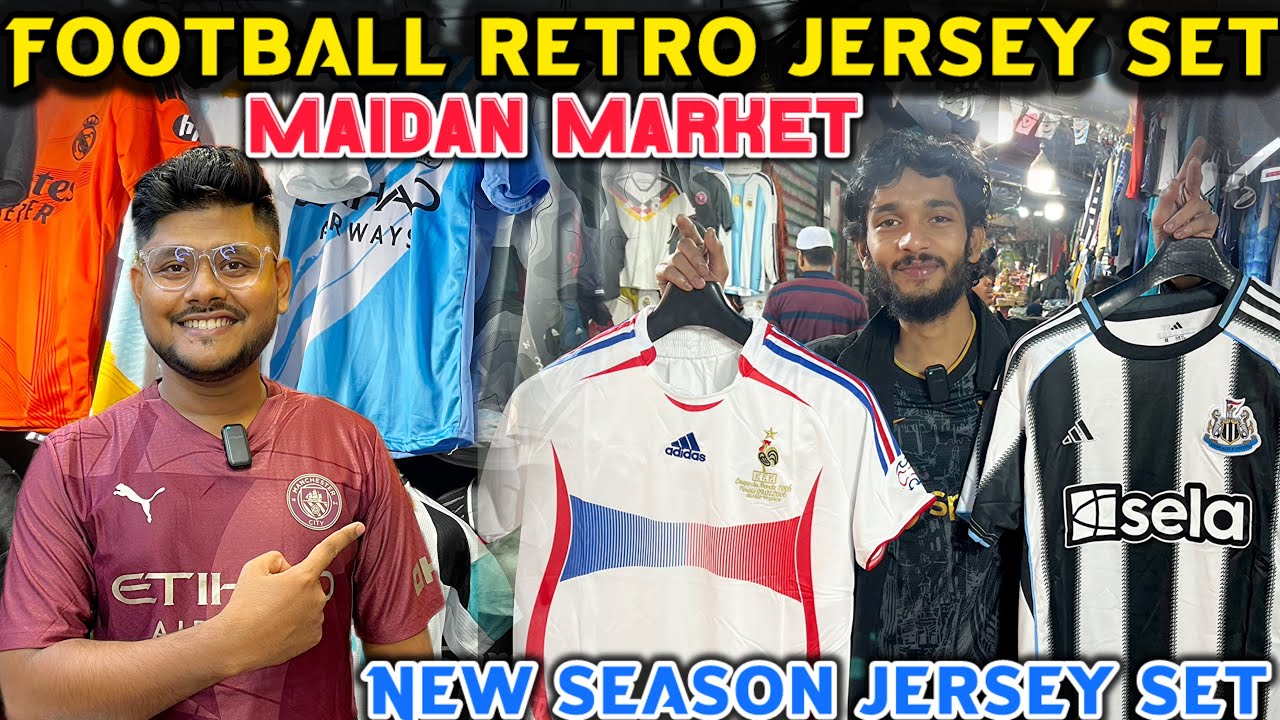 Retro Jersey Set Price | Maidan Market Kolkata | Football Jersey Set Collection