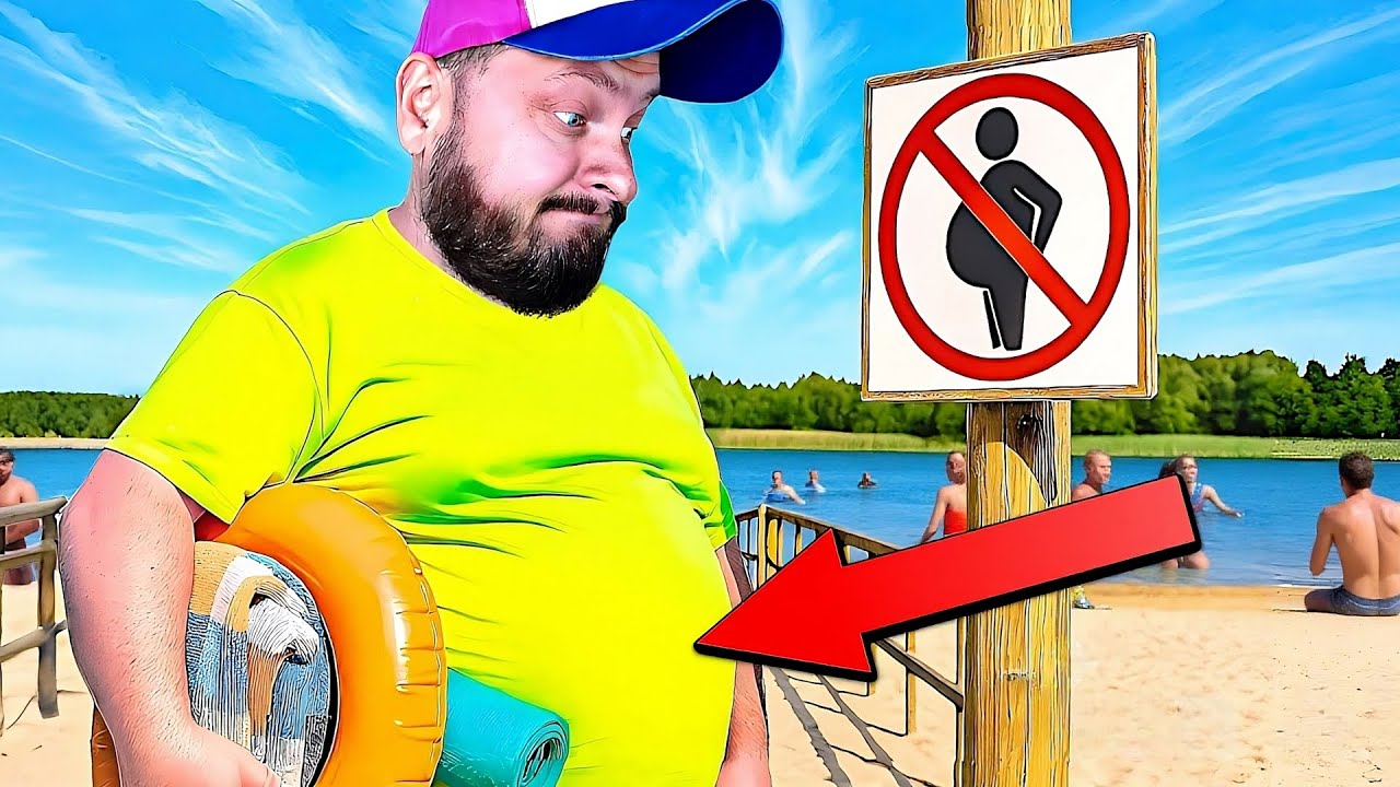 🏖️ Plaża TYLKO DLA SZCZUPŁYCH? 😲|Beka z MADEK 100