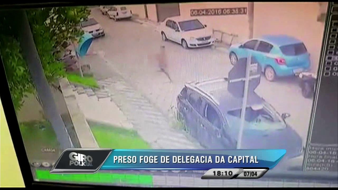 Preso foge de delegacia em Florianópolis
