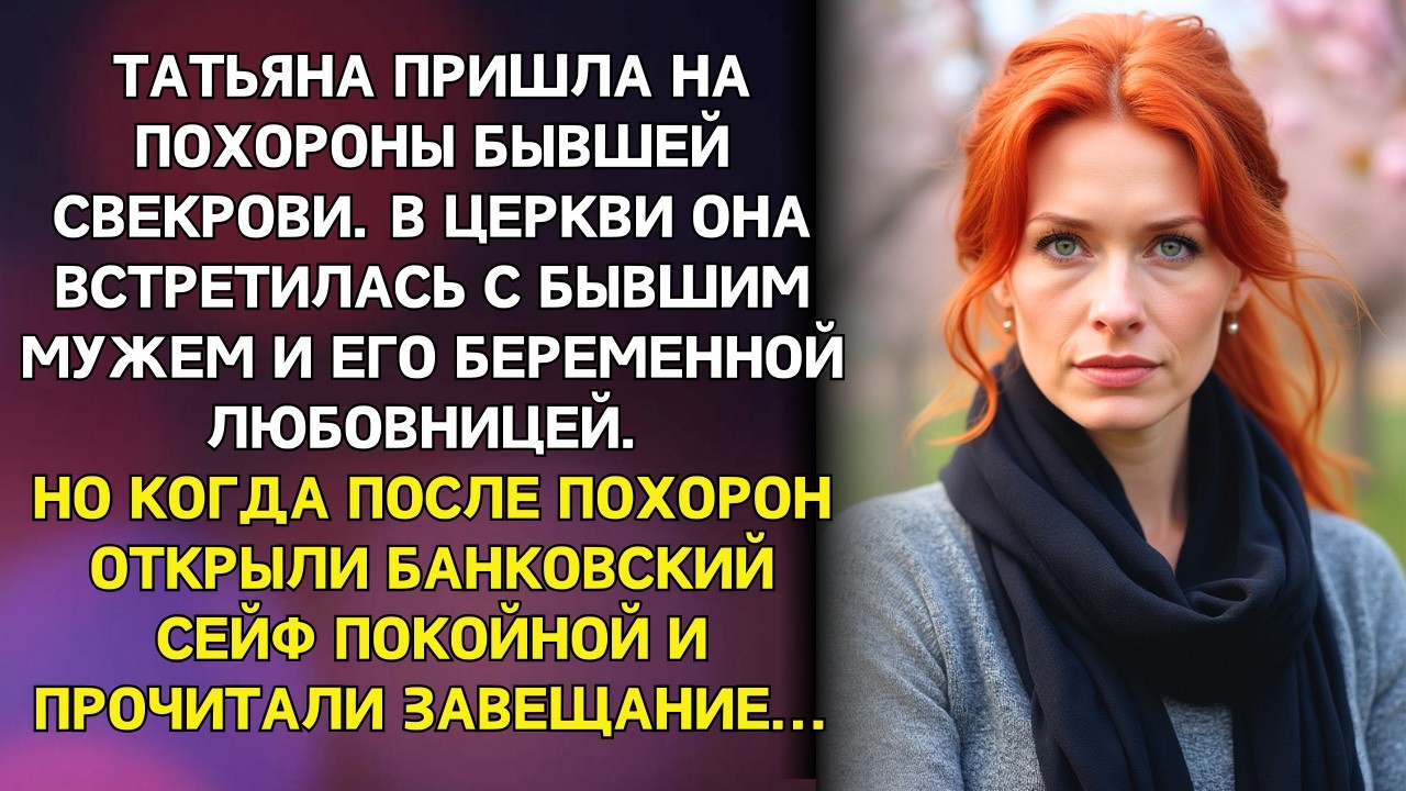 Татьяна встретилась с бывшим мужем и любовницей на похоронах свекрови. А когда открыли сейф в банке…