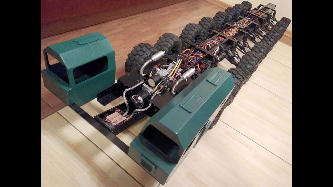 RC Тополь-М 16x16 (1/10) Topol M (part 2)