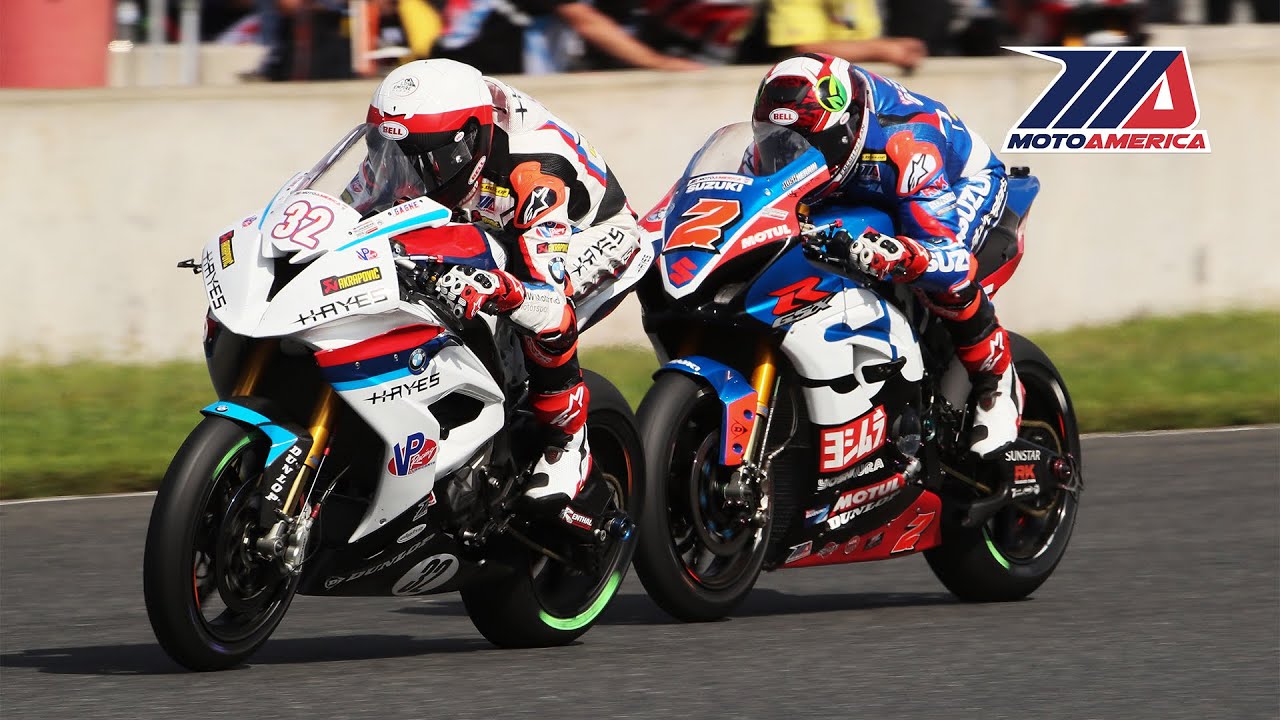 MotoAmerica EBC Brakes Superbike Race 1 в New Jersey Motorsports Park