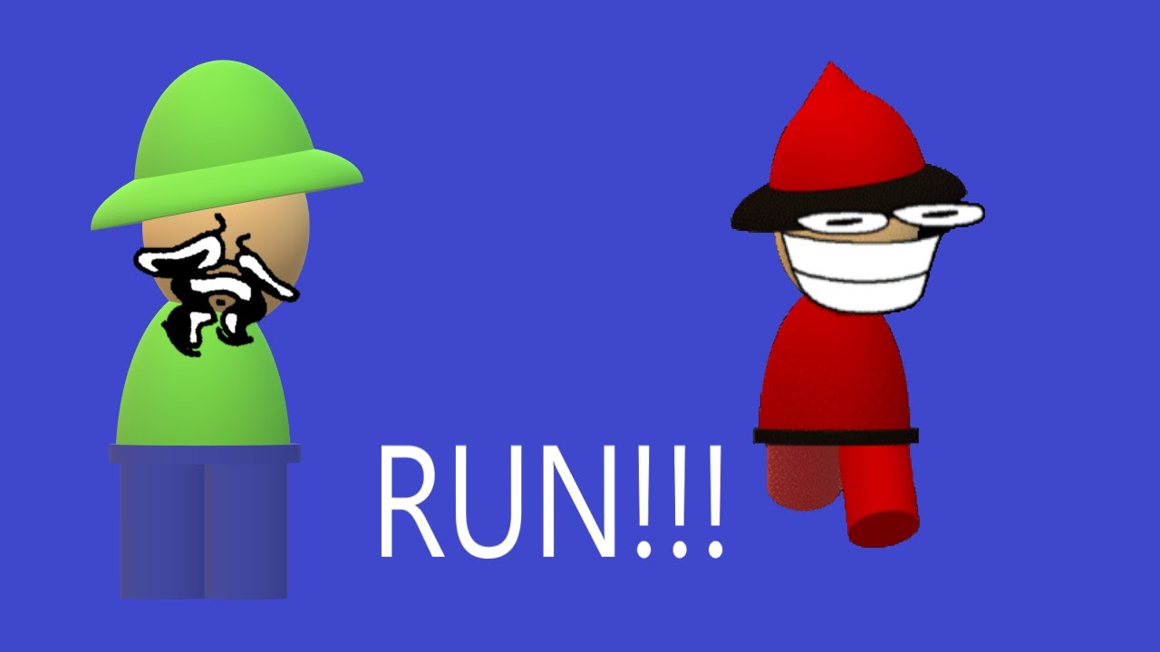 Run!!! But Expunged and Bandu Sing it - (Friday Night Funkin') - FNF Cover