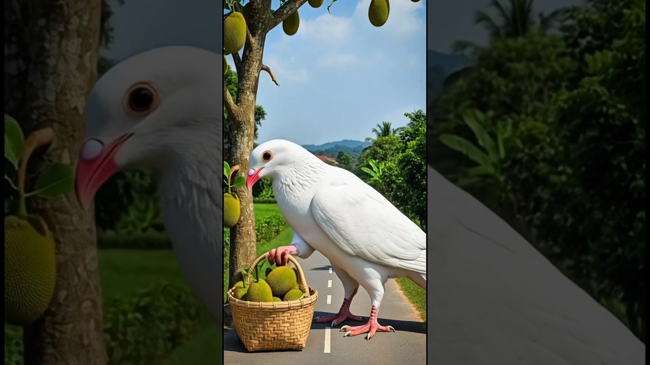 The Pigeon Who Grew a Jackfruit Tree 😢🐦🌳