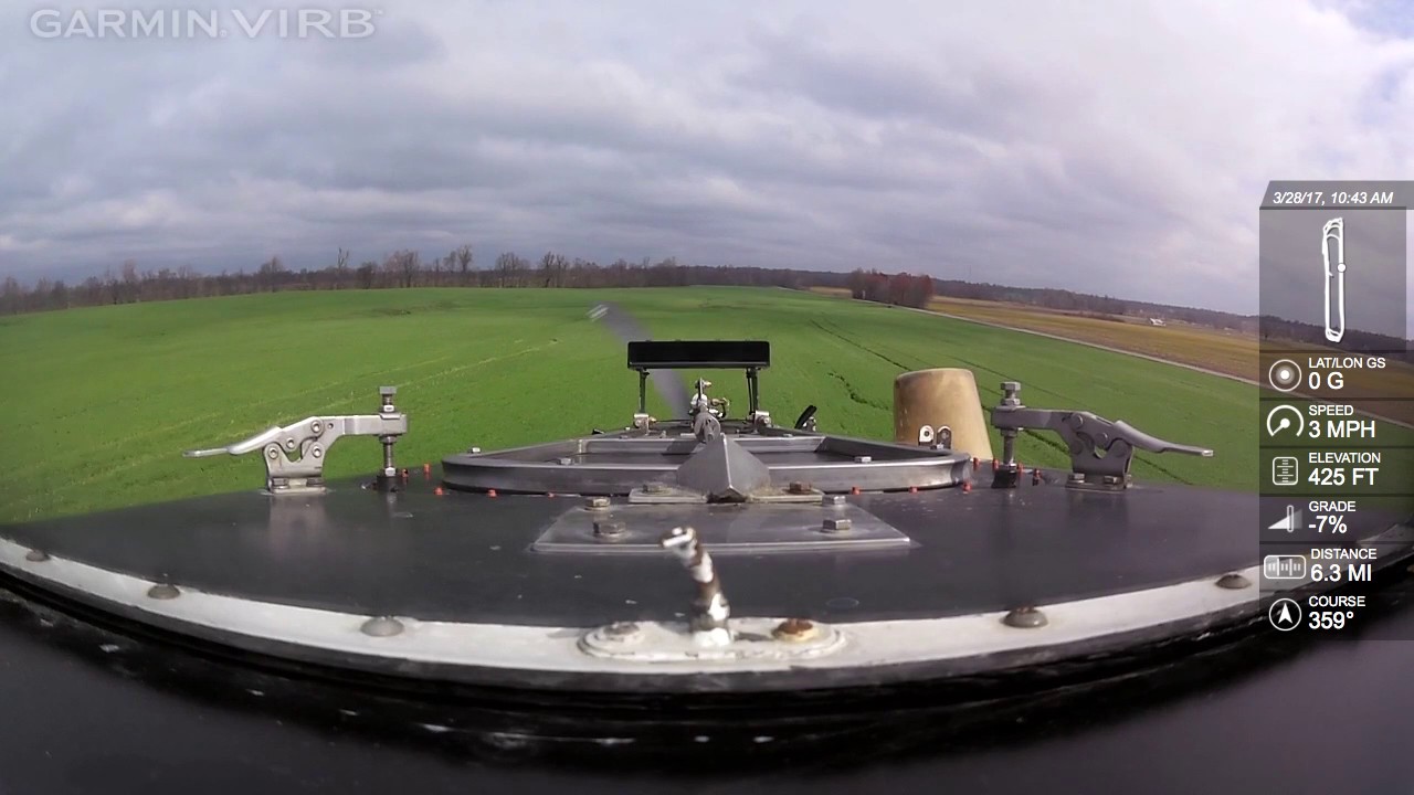 Thrush 510p Spraying Wheat