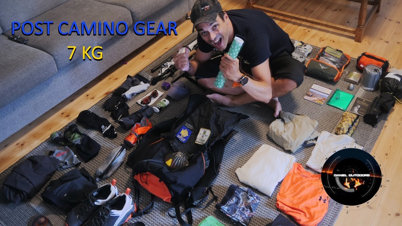 Post Camino de Santiago Gear Video. 7kg 15lbs. What worked, what I missed, and what I would change!