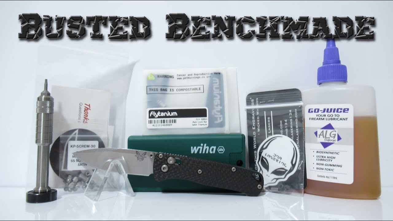 Damaged Benchmade Mini Bugout Repair