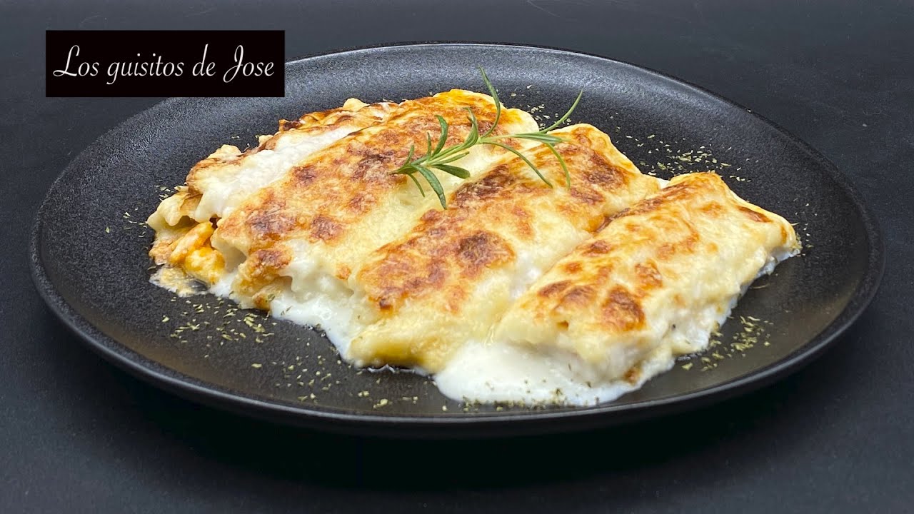 Canelones de atún con tomate. Los guisitos de Jose