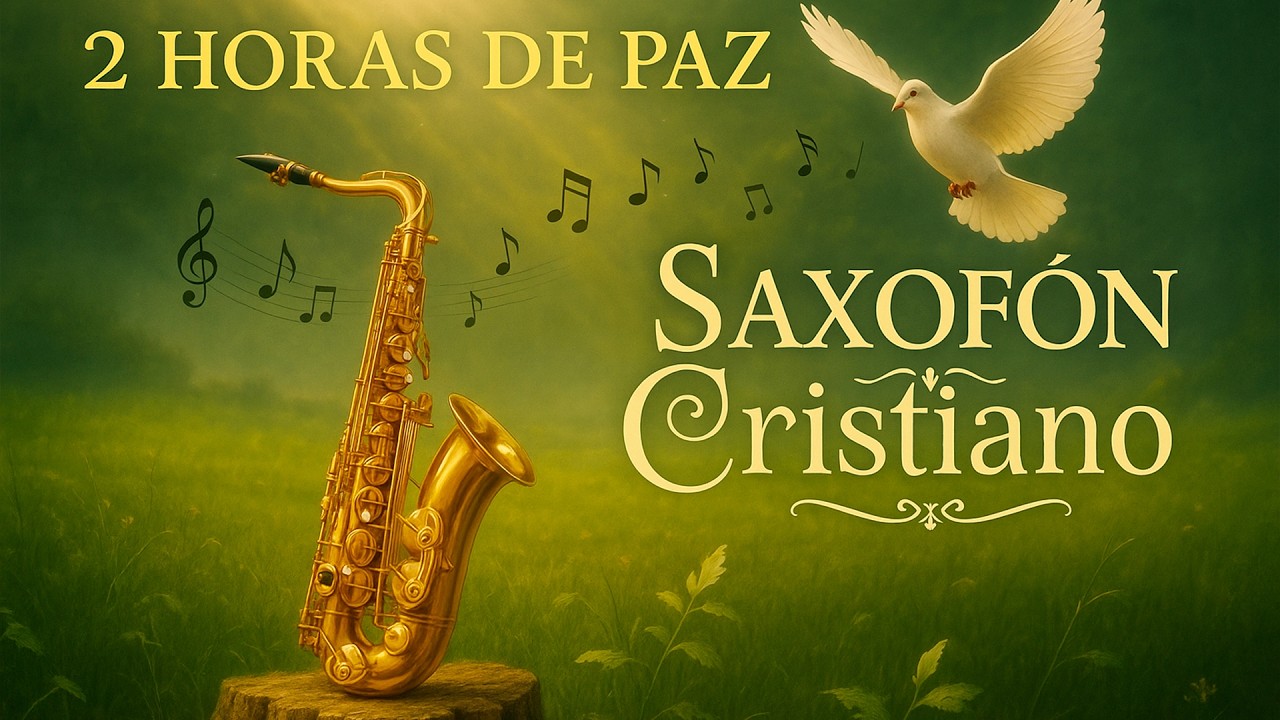 🎷 2 Horas de Música Cristiana Instrumental – Saxofón para Orar 🙏 Dormir 🌙 y Sanar 🎹