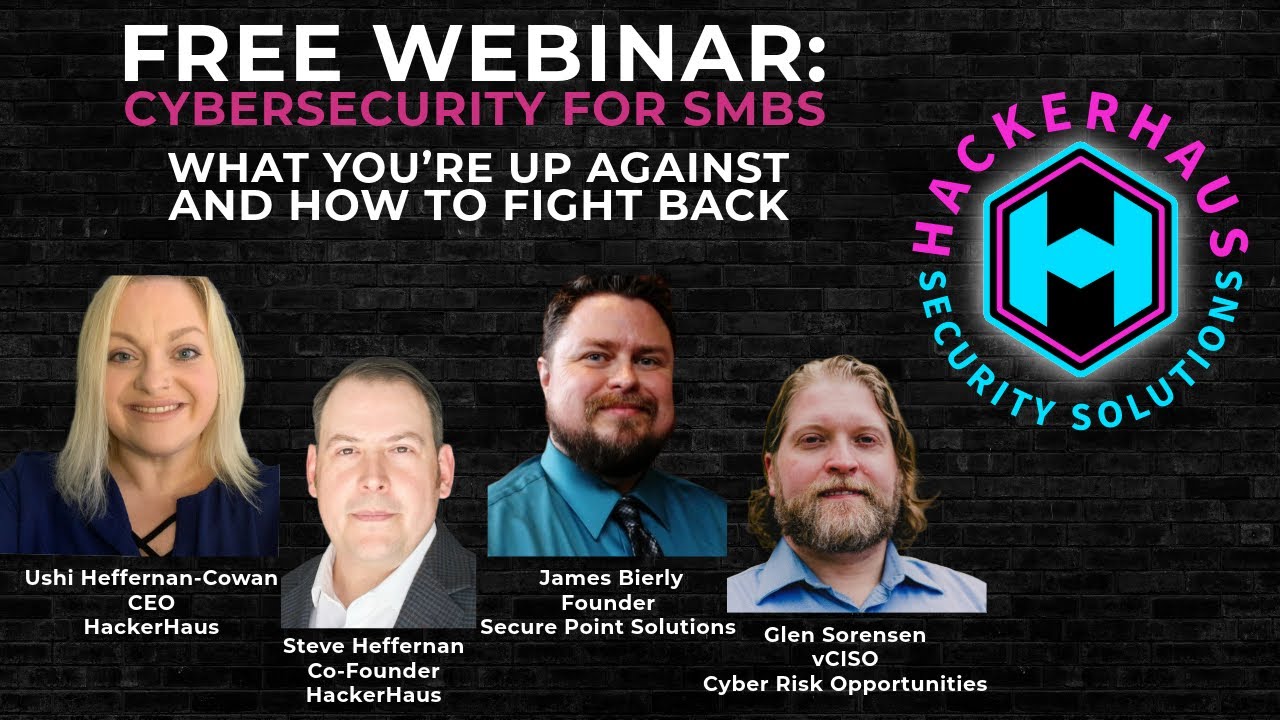 Cybersecurity for SMBs: Live Panel Discussion