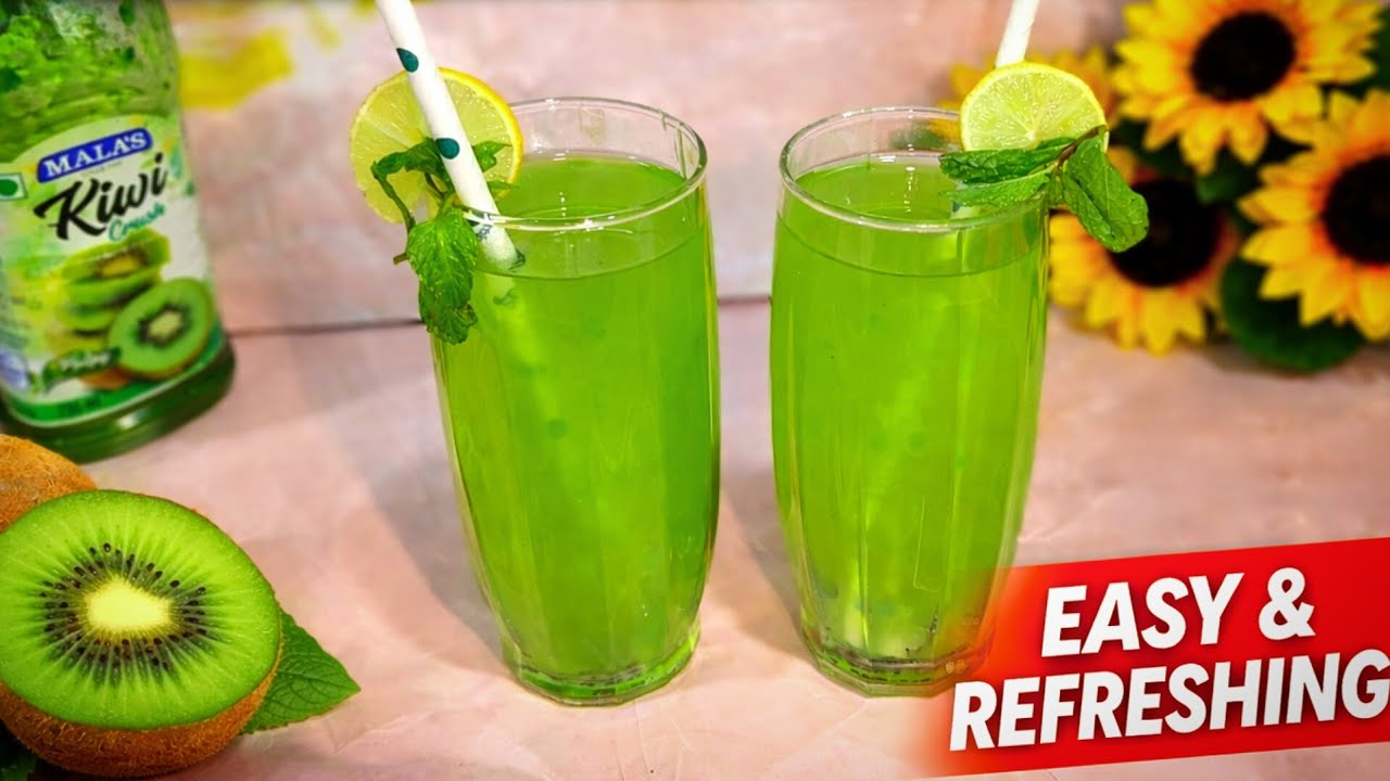 Kiwi Crush Juice | Refreshing Juice | mocktails #ytfeeds #youtubevideo #ytvideos #juice #mocktail 