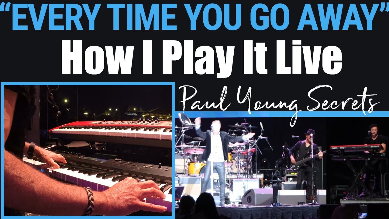Paul Young Piano Secrets – Pro Keyboard Setup for “Every Time You Go Away” (Live Tour Breakdown)