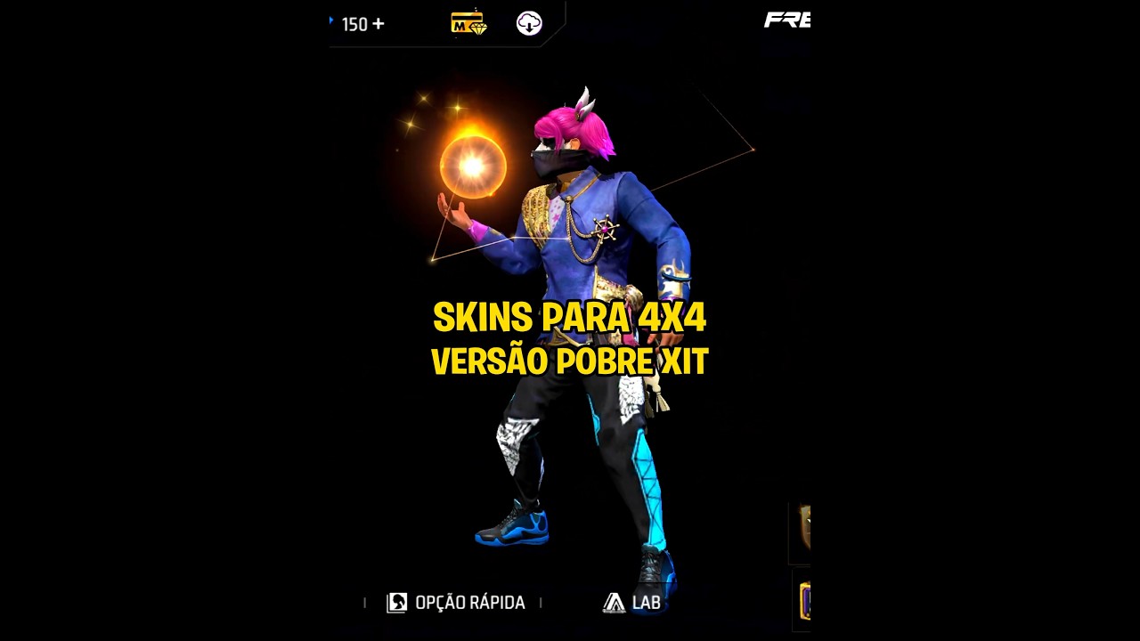 skins vers&atilde;o gr&aacute;tis xitada #shorts