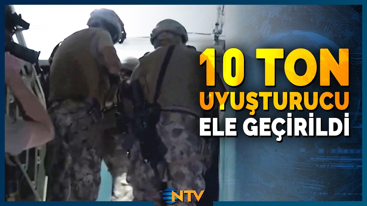 Son Dakika: 10 İlde Yapılan Operasyonda Tonlarca Yasaklı Madde Ele Geçirildi | NTV