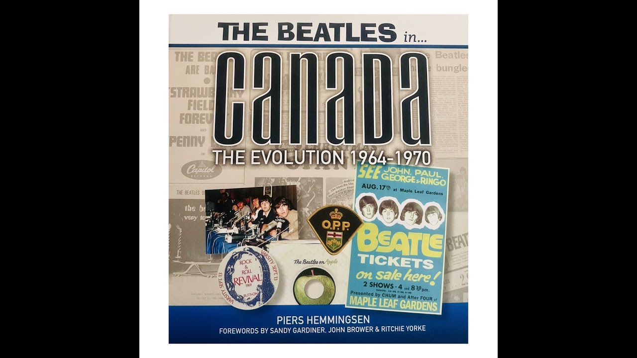 #110 - Piers Hemmingsen on the new ”The Beatles in Canada (Blue Book)” and Beatlemania in Canada