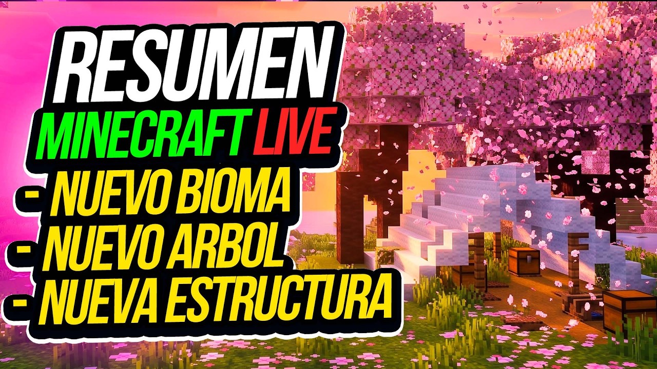 🚨 RESUMEN Minecraft Live 2026 #2: Nuevo bioma, nueva estructura y m&aacute;s