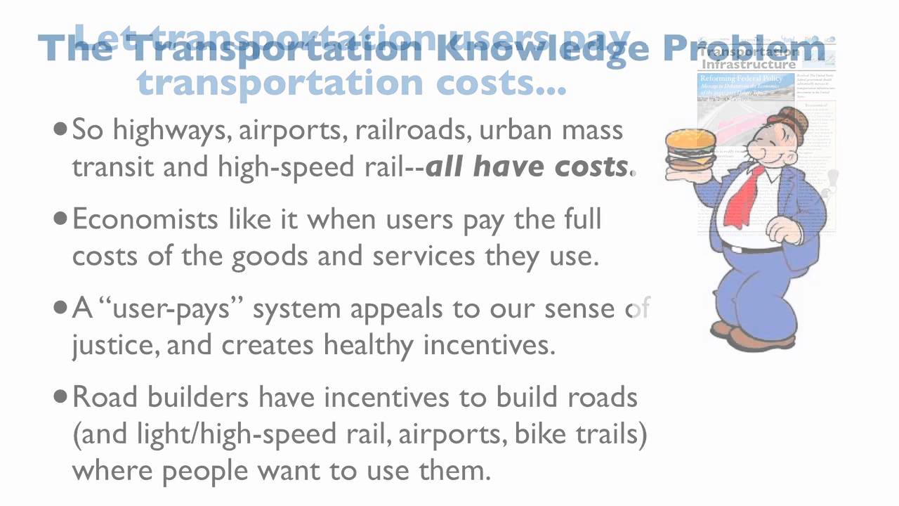 Economics of Transportation Policy, Part 1