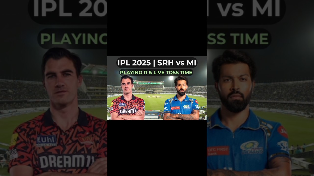SRH vs MI Pitch Report: #ipl2025 #cricket #shorts