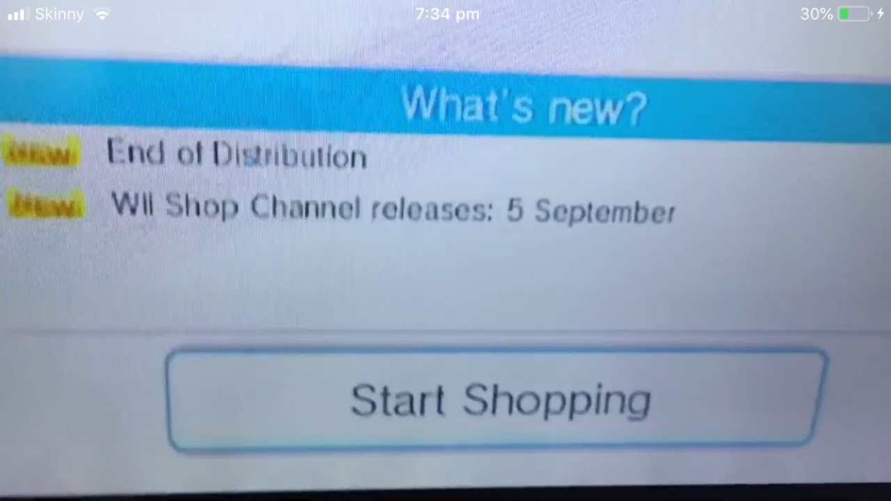 WII SHOPPING CHANNEL IS COMING BACK! (PROOF)