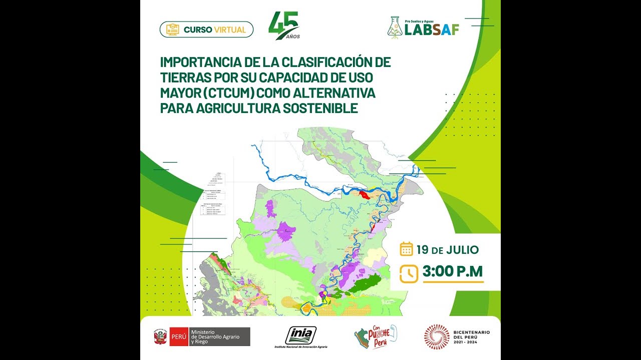 Clasificación de Tierras por su Capacidad de Uso Mayor (CTCUM)