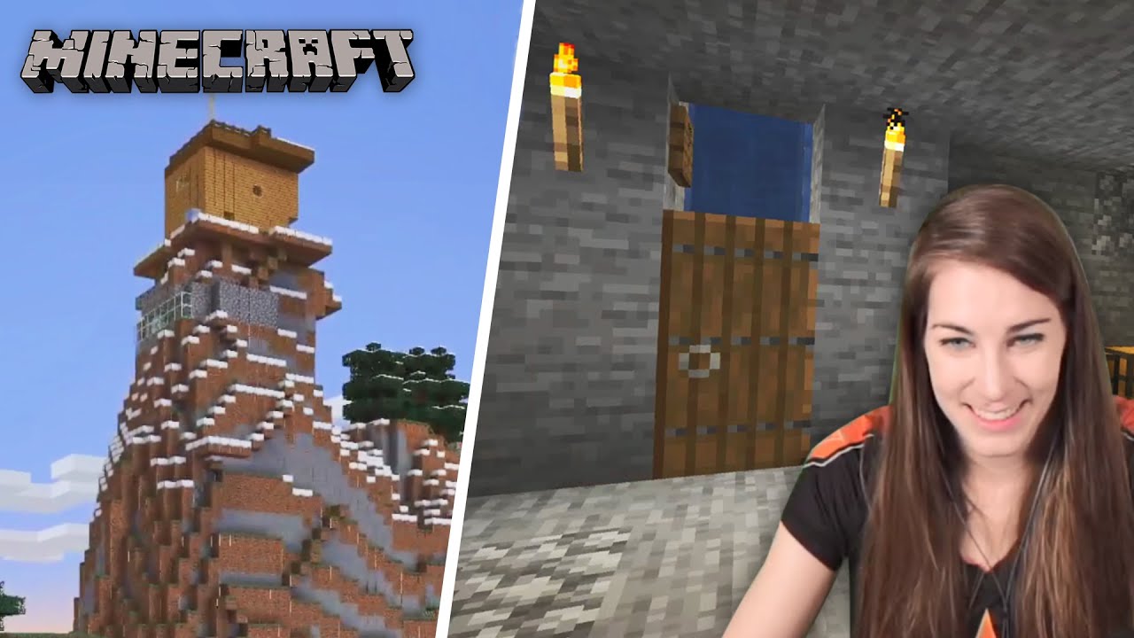 SECRET ROOM IN MY MOUNTAIN | Minecraft TopSecret Server - Part 3