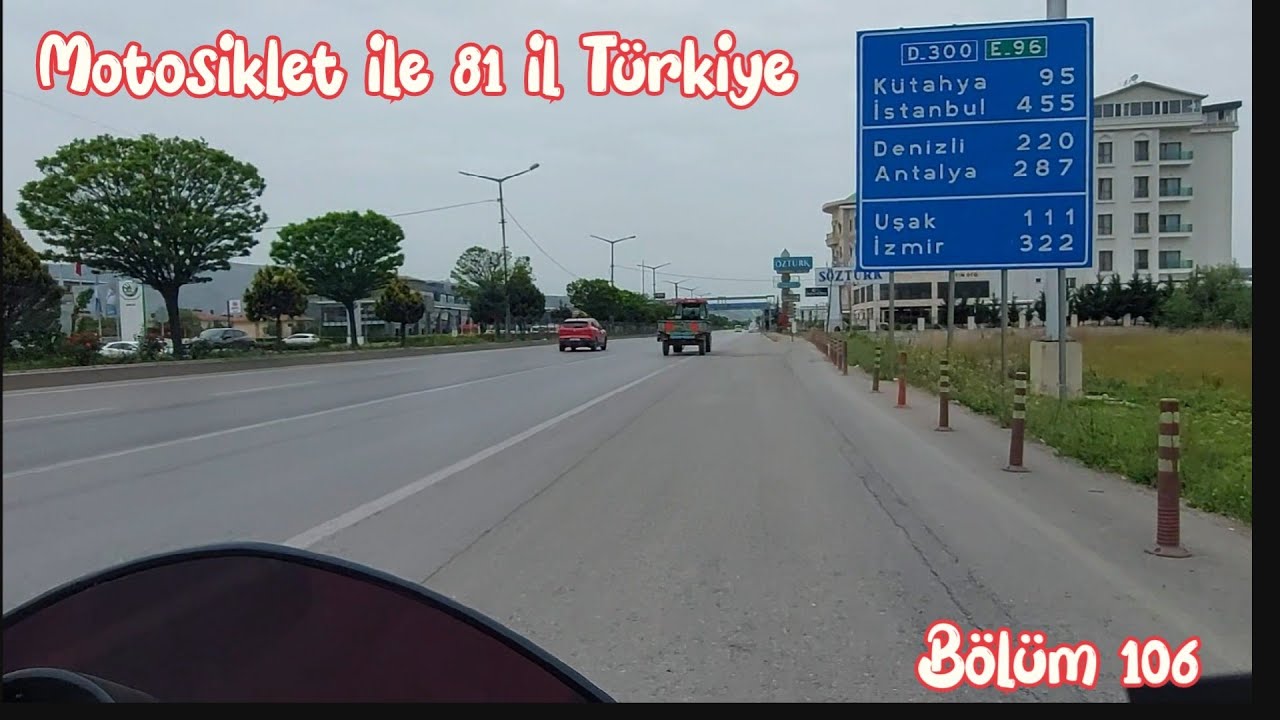 Motosiklet ile Türkiye Turu.Ybr 125 Uzun yol..Bölüm 106