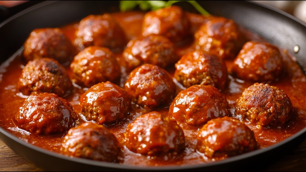 Невероятно вкусная паста с фрикадельками за 15 минут! Самый простой рецепт ужина!