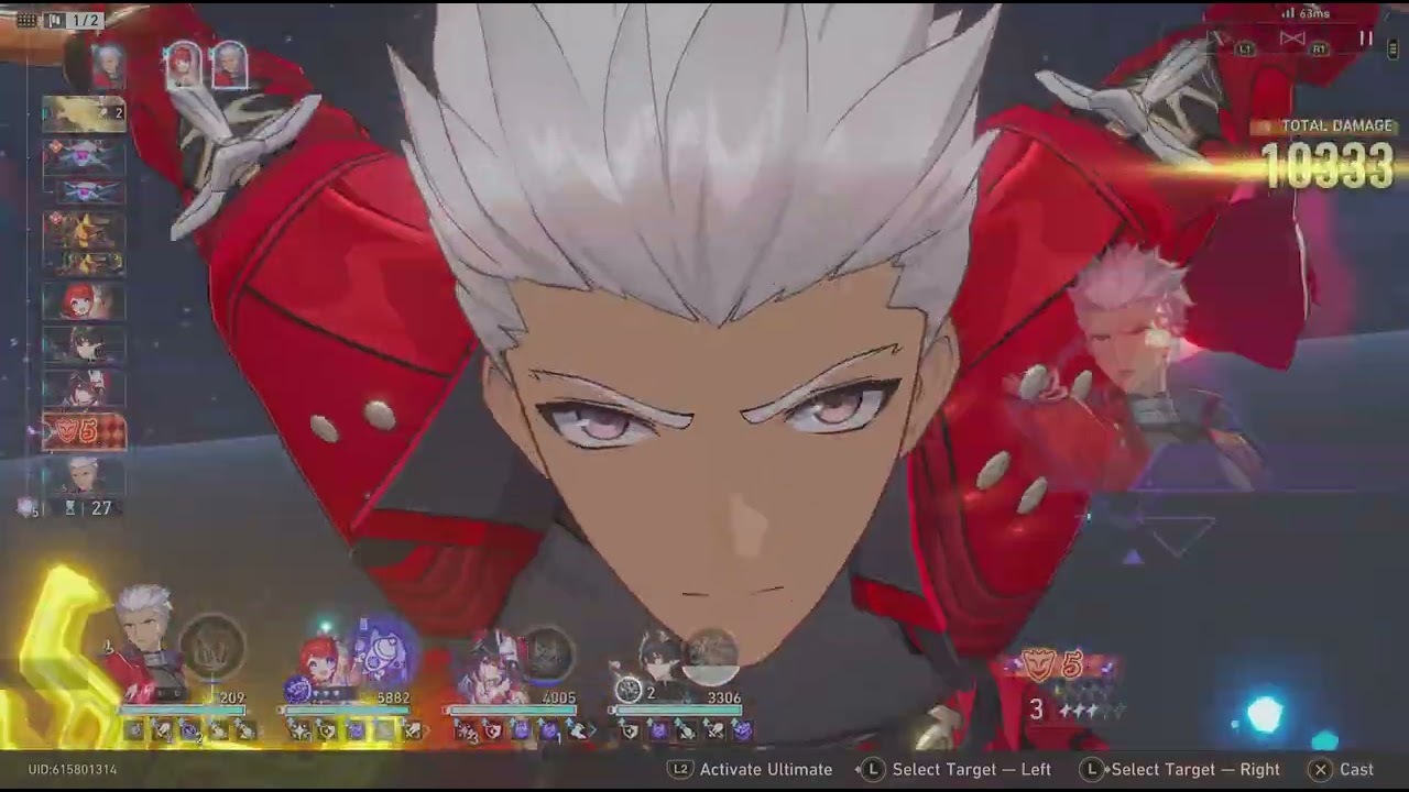 Honkai: Star Rail full break team vs archer  e2 team