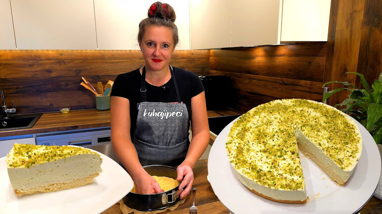 Torta sa kremom od pistacija - dočekajte svakoga gosta sa ovom poslasticom