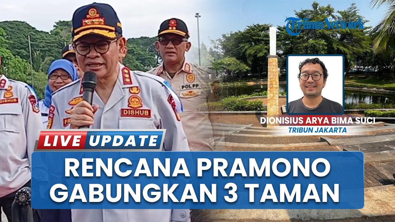 Tiga Taman di Blok akan Dirubah Pramono Jadi Taman Bendera Pusaka, Buka 24 Jam & Fasilitas Lengkap