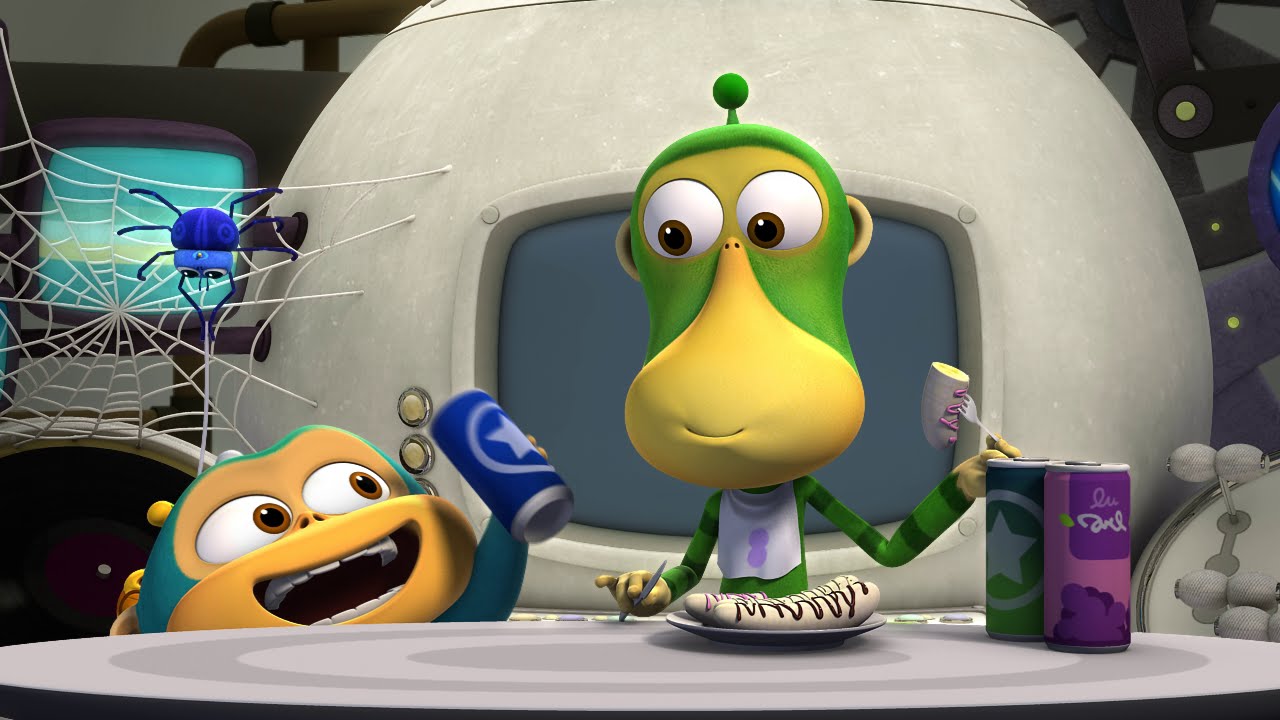 ОБЕЗЬЯНКИ ИЗ КОСМОСА (Alien Monkeys) - ИКОТА (44 серия) 재미있는 만화 Kartun lucu Funny cartoons