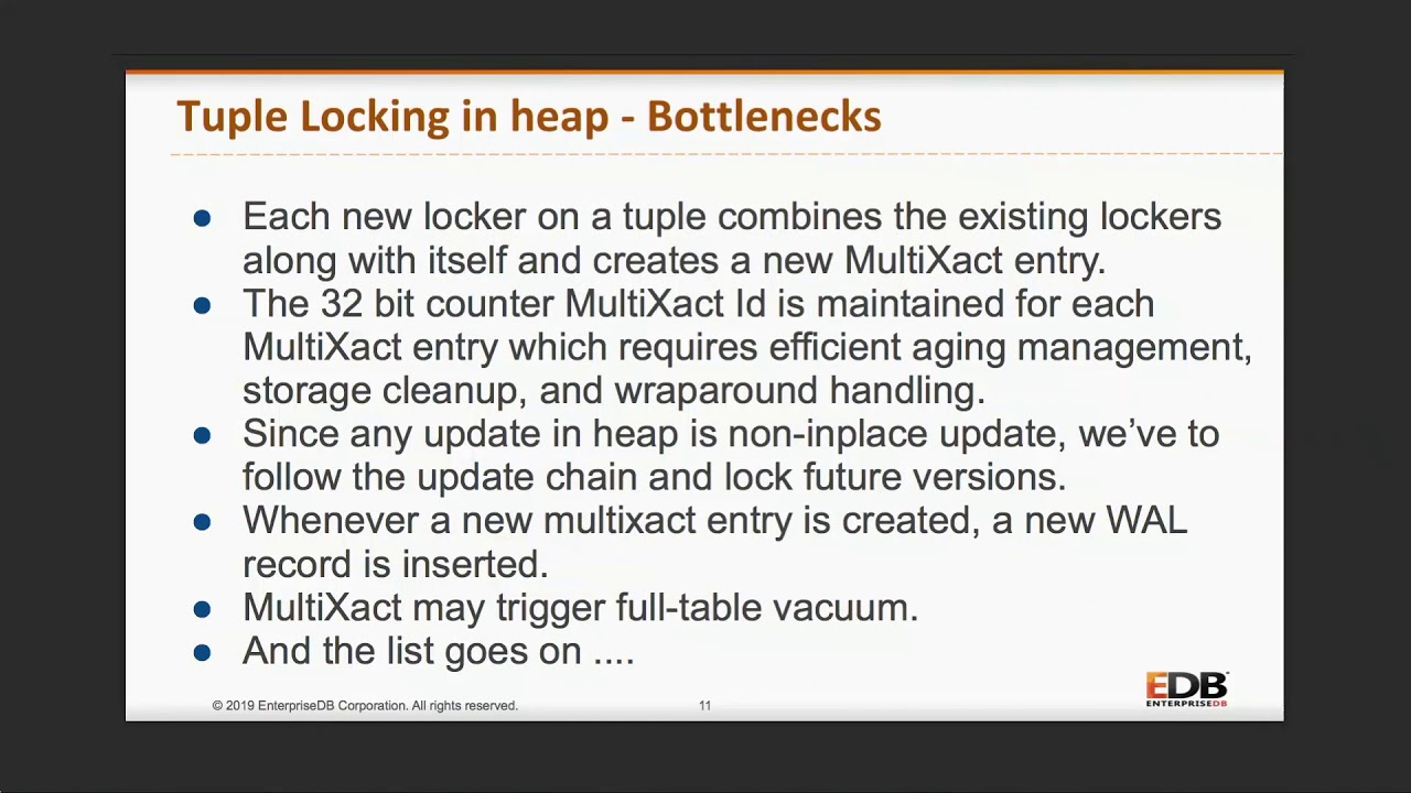 Tuple Locking redesigned - Kuntal Ghosh