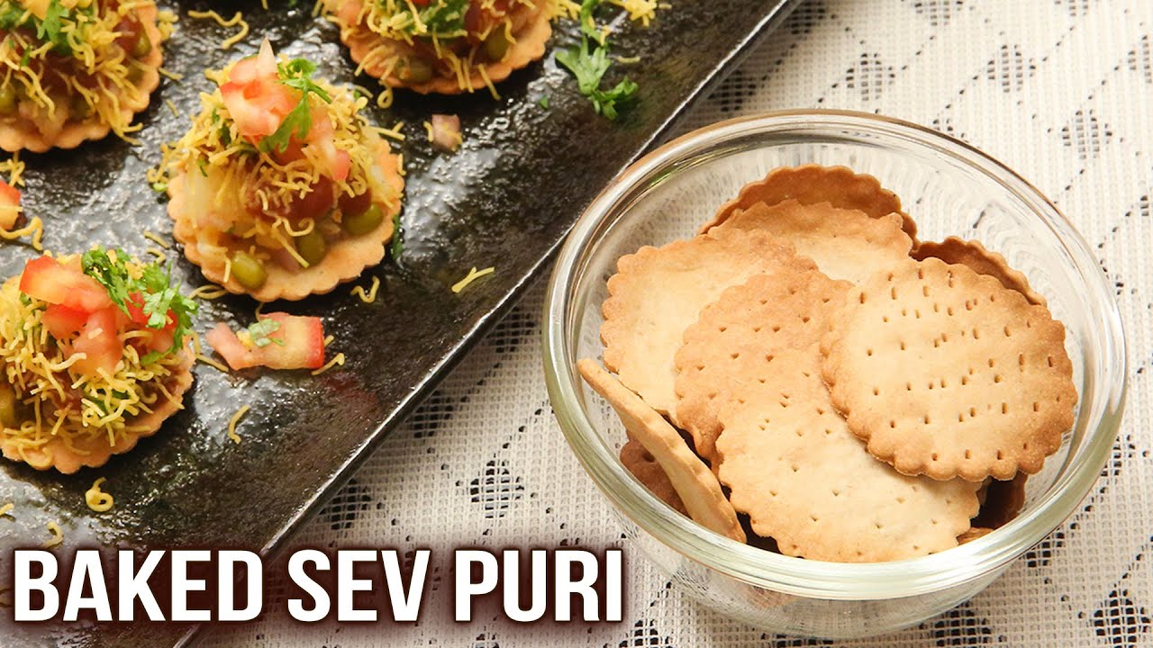 How To Make Sev Puri | Famous Street Food | Baked Sev Puri | Snacks Recipe | Ruchi