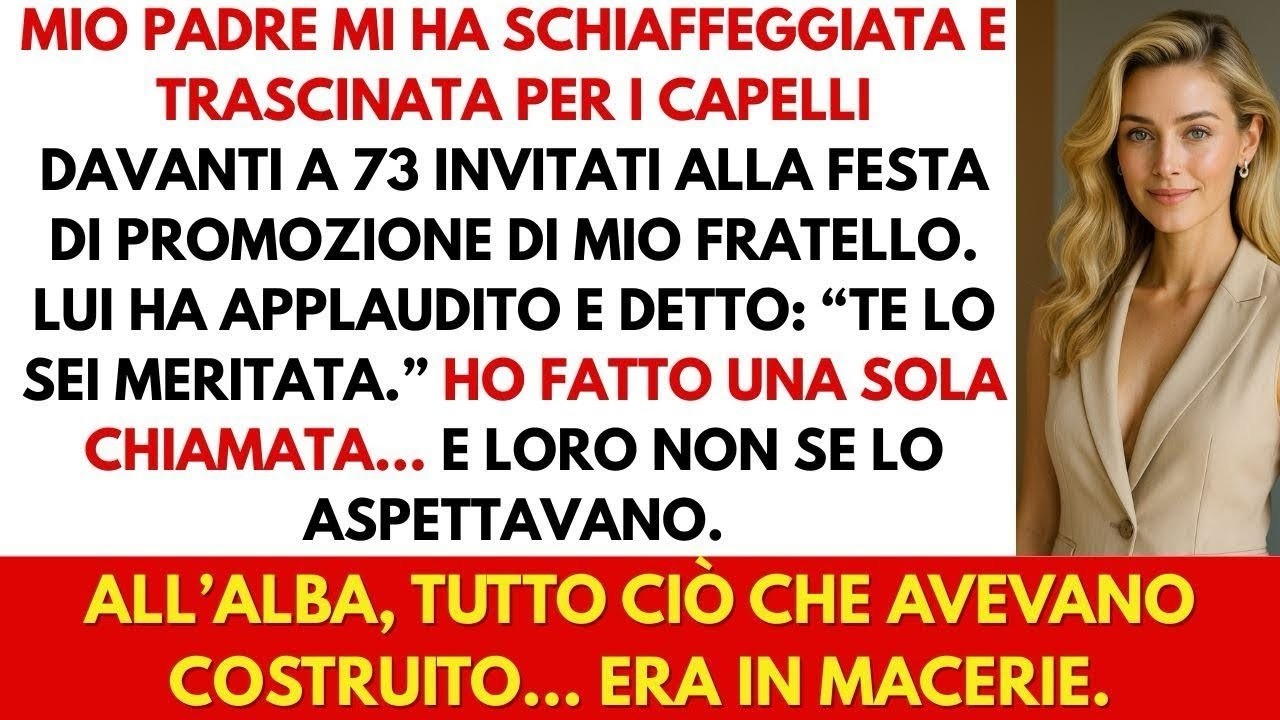 Mio padre mi ha schiaffeggiata e trascinata per i capelli  Una chiamata e la loro vita è crollat
