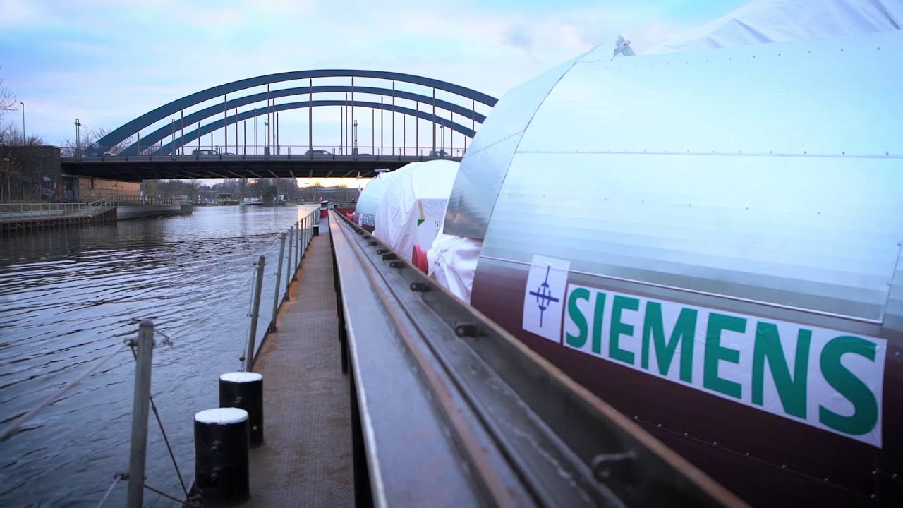 The Beni Suef gas turbines leave from Berlin