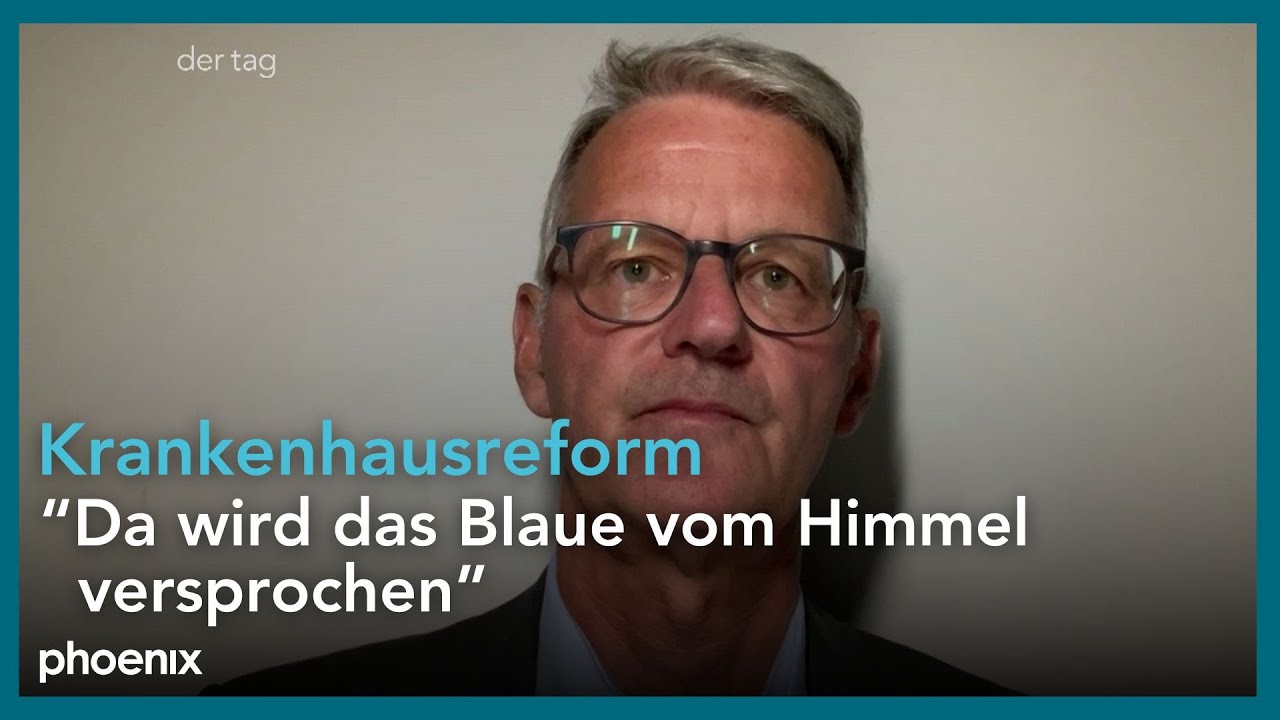 Gerald Gaß (Deutsche Krankenhausgesellschaft) zur Krankenhausreform | 08.10.24