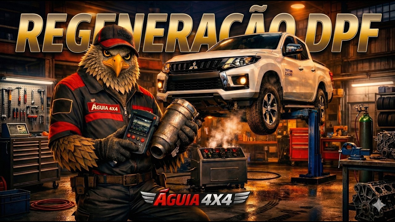 EP. 1451// Mitsubishi Triton 2.4 Luz DPF, UMS, Revisão e Pane Elétrica! Pajero FULLV 6