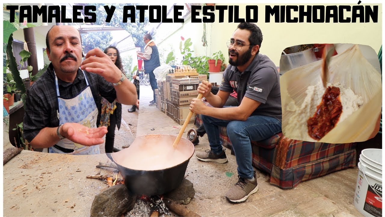 ¿Cómo se hacen los TAMALES estilo MICHOACÁN? / SANTA CLARA DEL COBRE