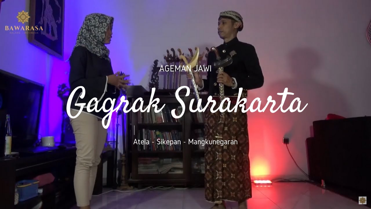 Ageman Jawa Gagrak Surakarta | Atela - Sikepan - Mangkunegaran
