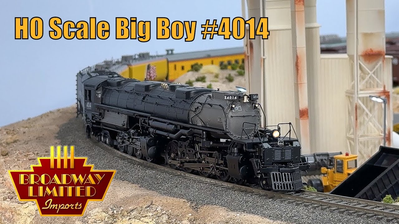 Broadway Limited HO Scale Big Boy 4014 Paragon 4 DCC Sound Review