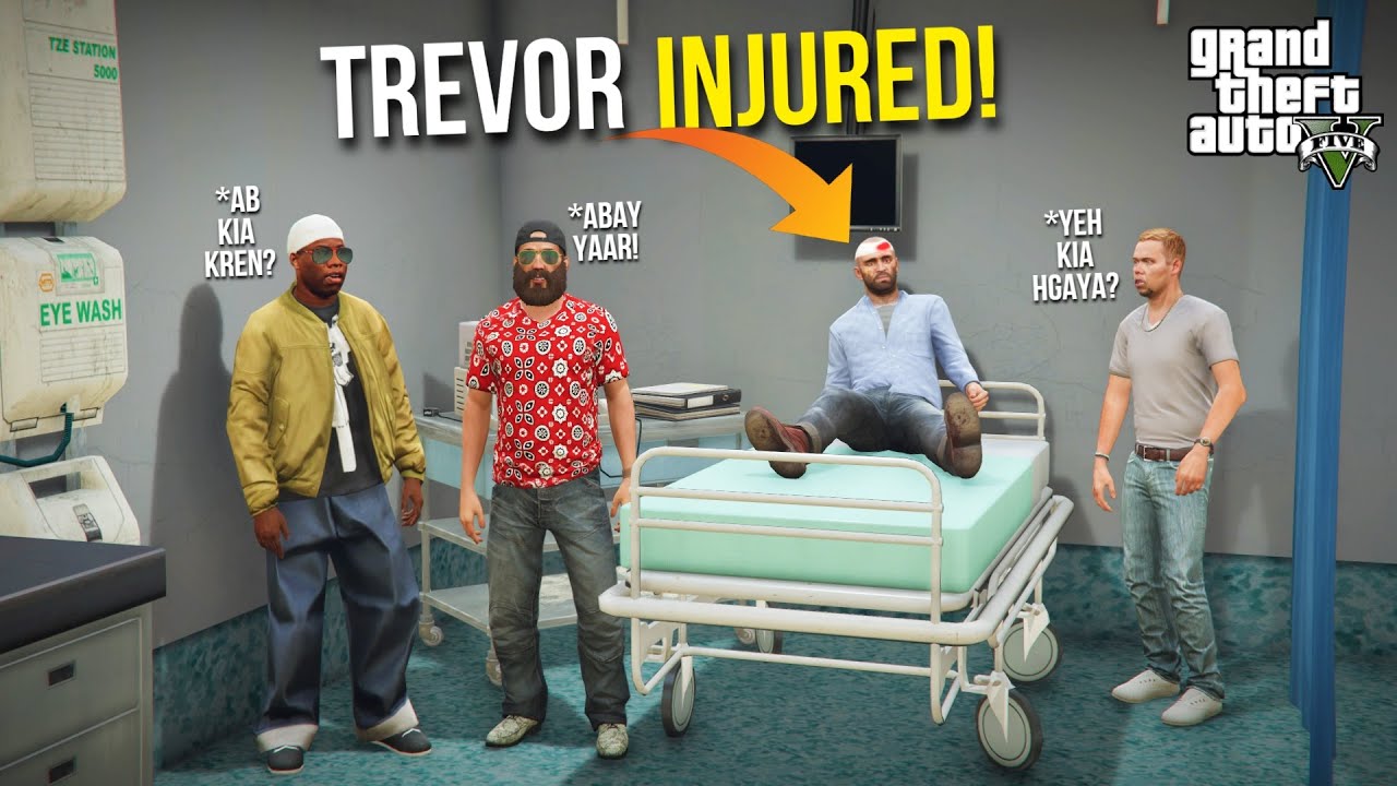 ASHRAF BHAI FOUND TREVOR IN HOSPITAL! | GTA 5 MODS GAMEPLAY