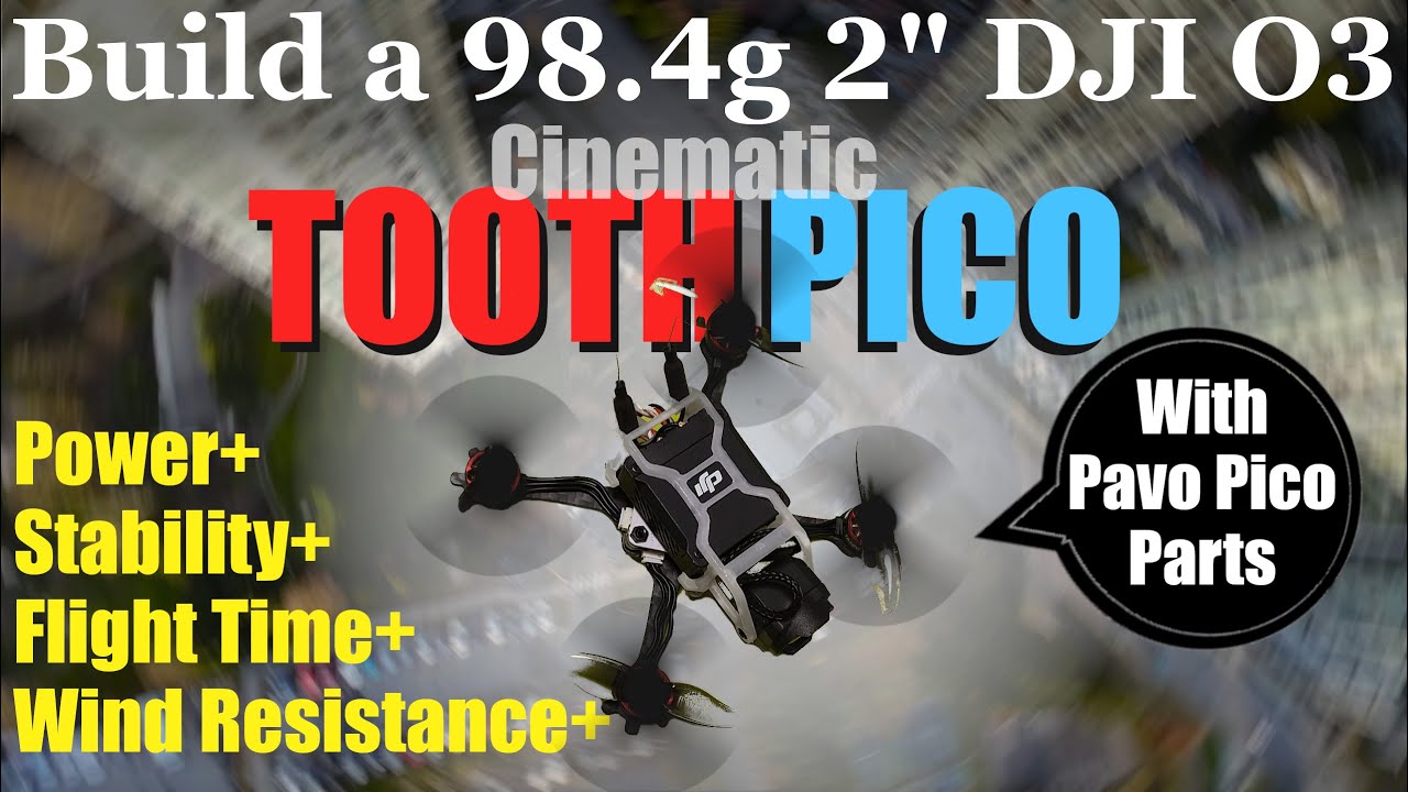 Build a Cinematic Toothpick FPV Quad - Toothpico Sub 100g 2
